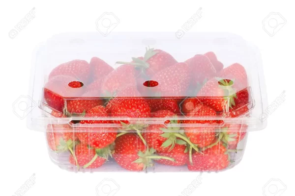 Caja cuadrada para frutas 750 g