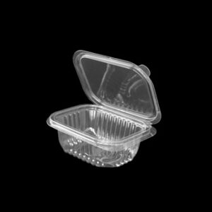 Clamshell Transparente #3 Tapa Plana