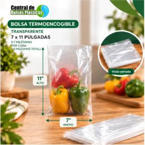Bolsa 7X11X070 Transparente Termo
